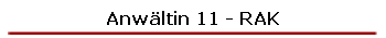 Anwltin 11 - RAK